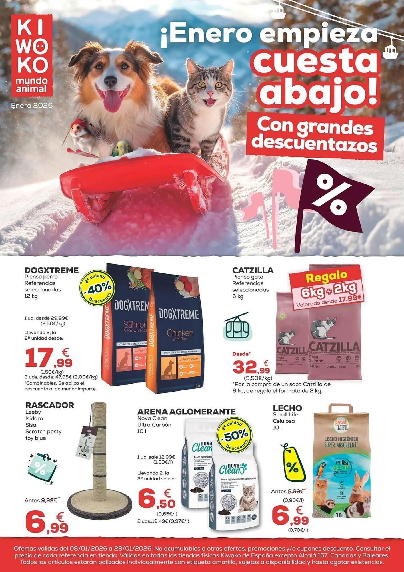 Catálogo de Folleto Kiwoko 8 de enero al 28 de enero 2026 - Página 1