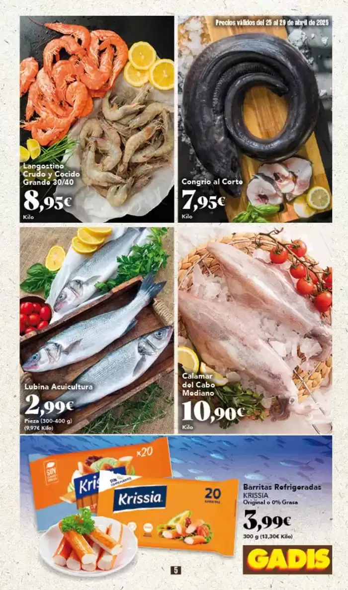 Catálogo de Catálogo Gadis 25 de abril al 29 de abril 2025 - Página 5