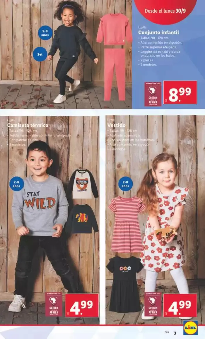 Catálogo de ¡Bazar Lidl! 30 de septiembre al 6 de octubre 2024 - Página 3