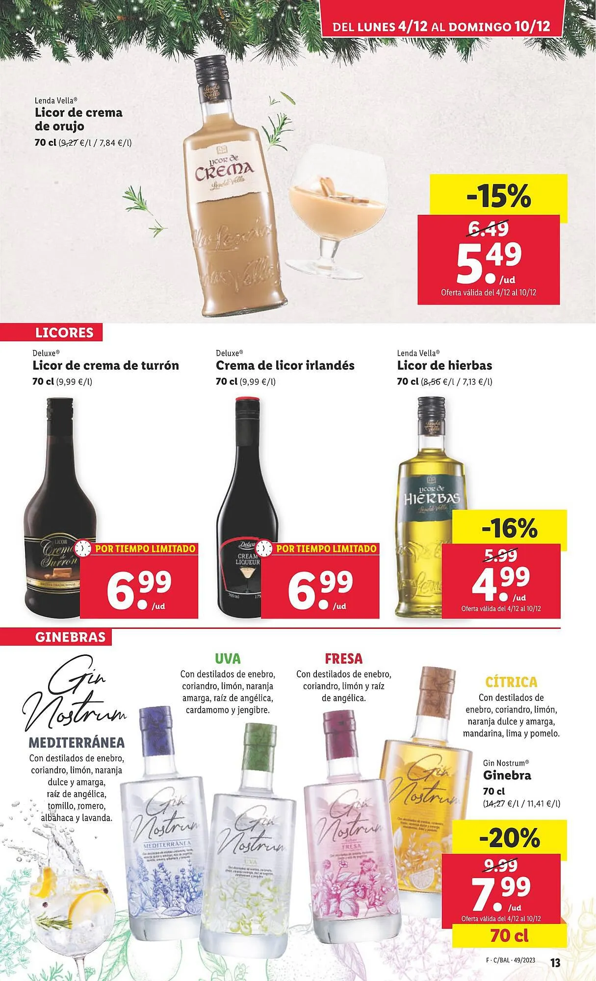 Catálogo de Folleto Lidl 4 de diciembre al 10 de diciembre 2023 - Página 37