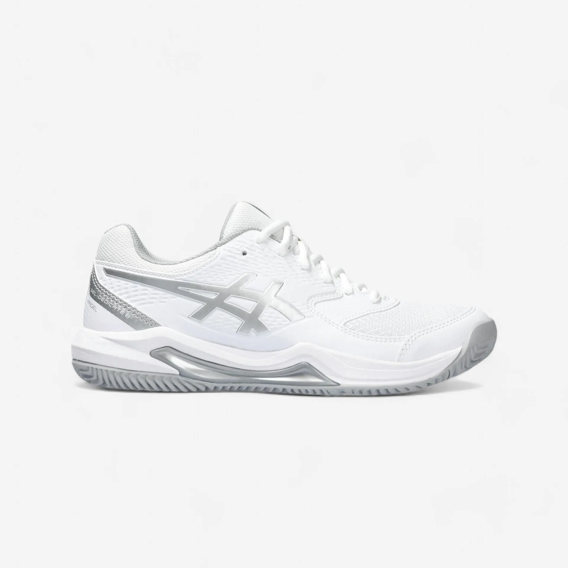 Zapatillas de pádel Mujer Asics Gel Dedicate 8 blanco gris
