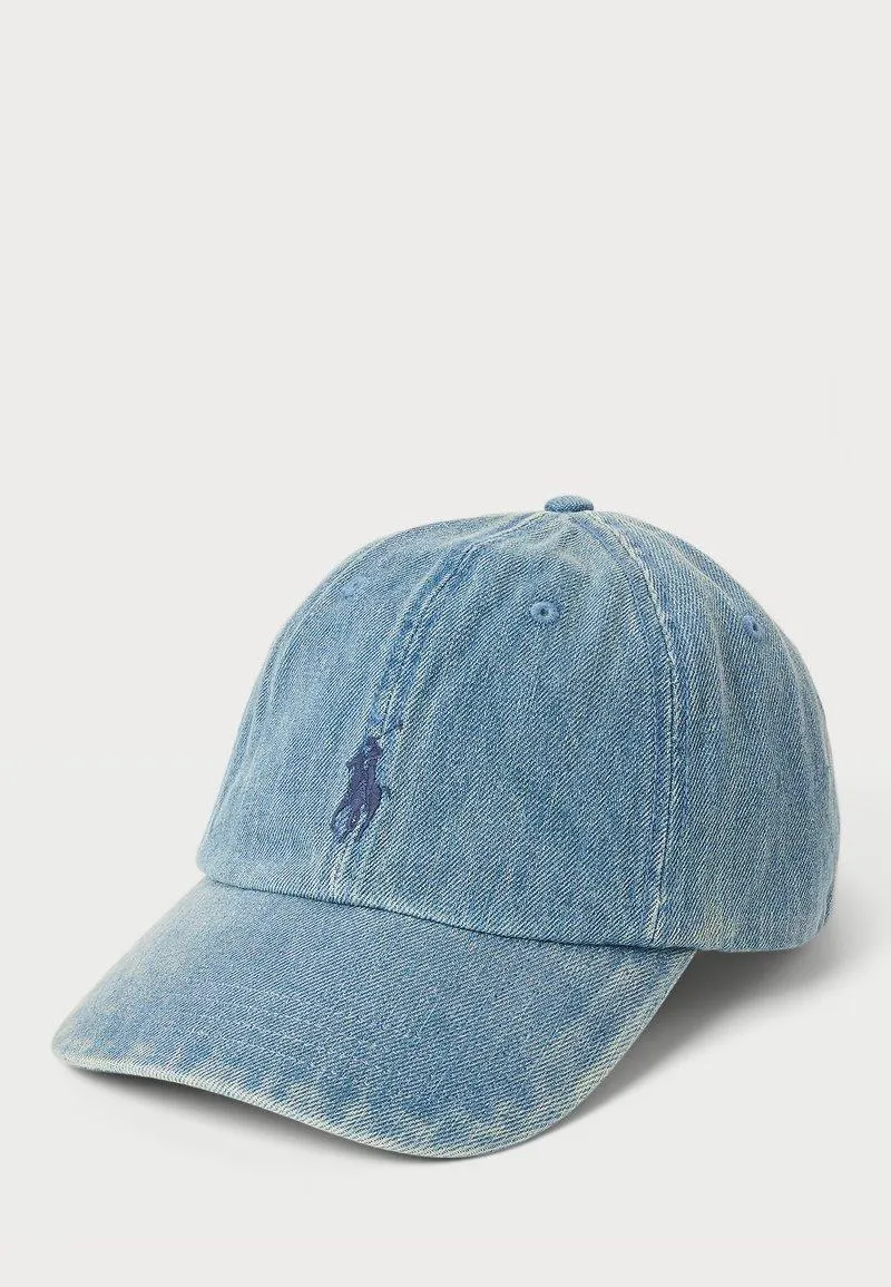 INDIGO DENIM BALL CAP - Gorra - light wash denim