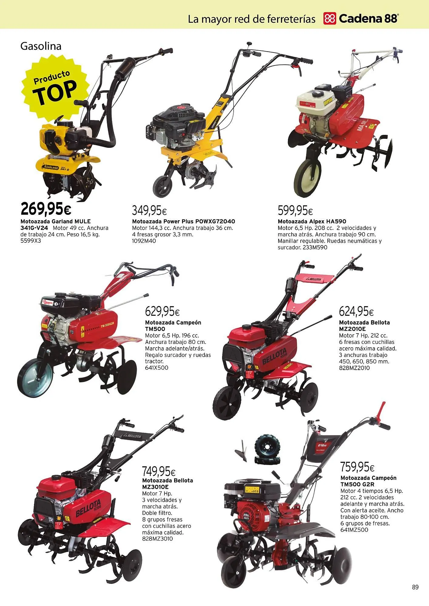 Catálogo de Folleto Cadena88 11 de marzo al 31 de agosto 2025 - Página 89