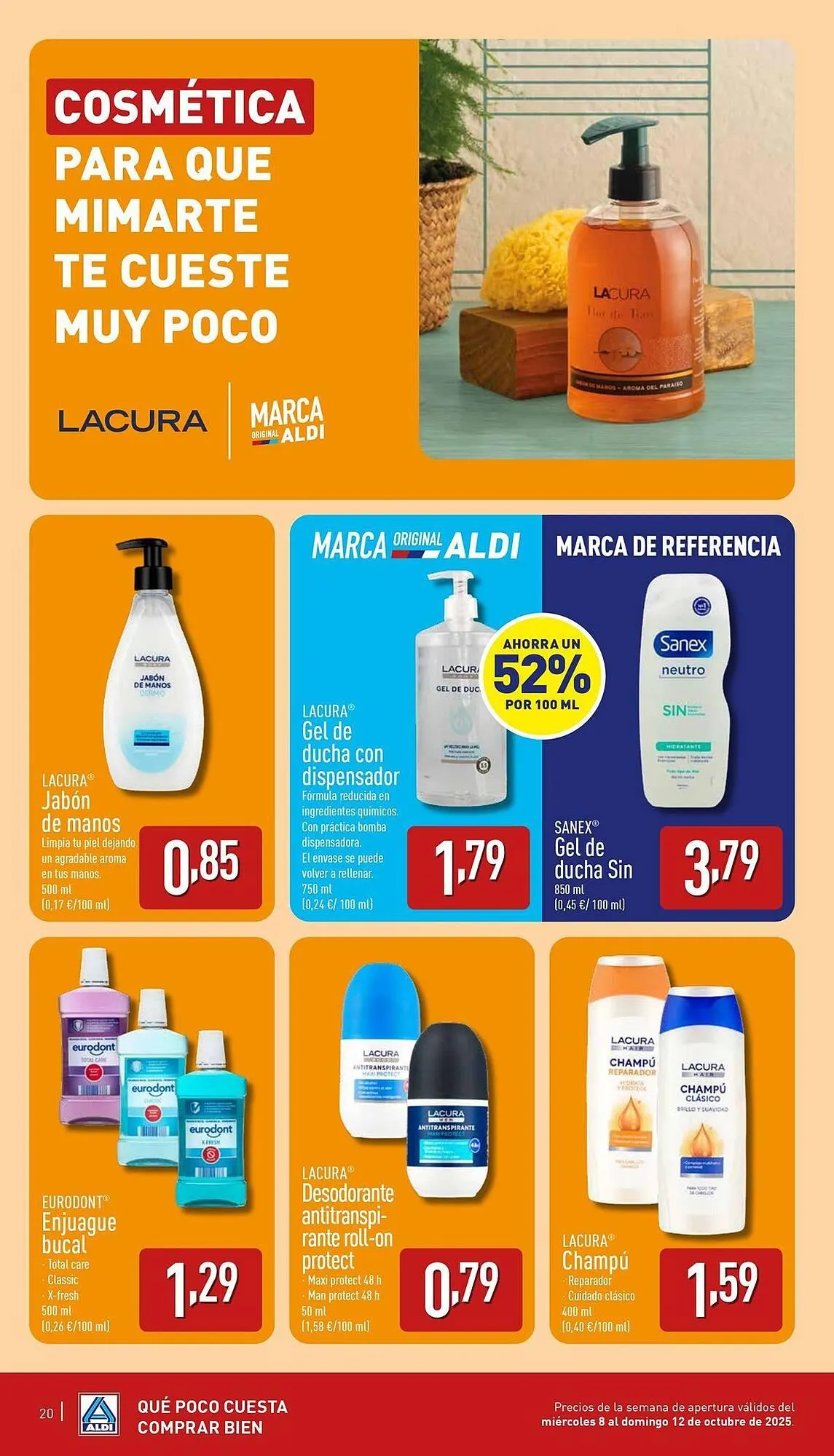 Catálogo de Folleto ALDI 8 de octubre al 12 de octubre 2025 - Página 20