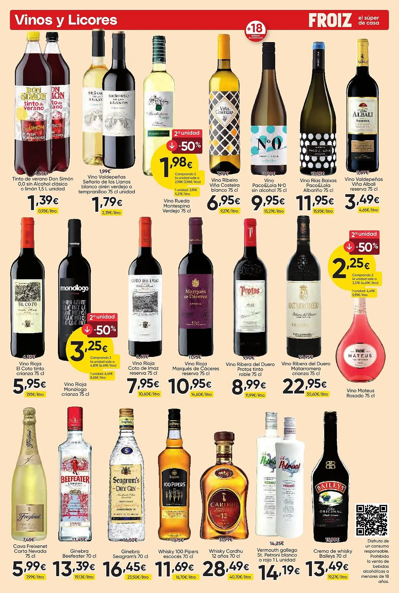 Catálogo de Folleto FROIZ 25 de marzo al 8 de abril 2026 - Página 14