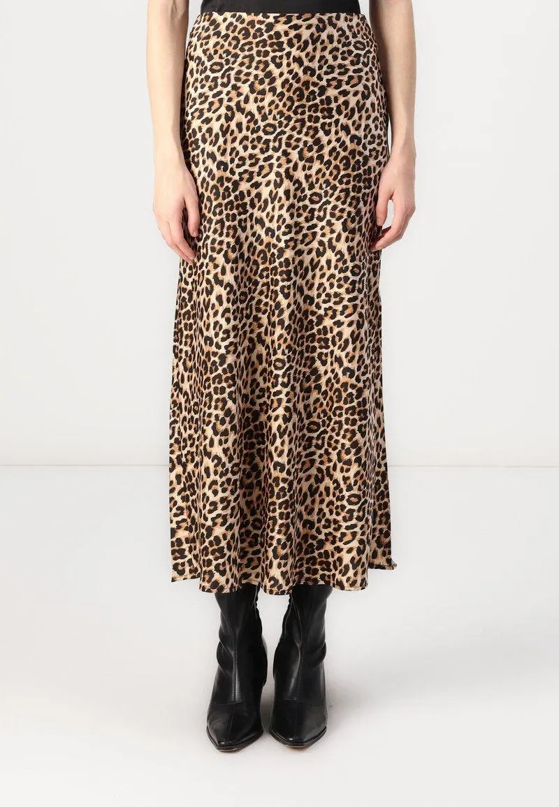 VIELLETTE SKIRT - Falda acampanada - caramel café