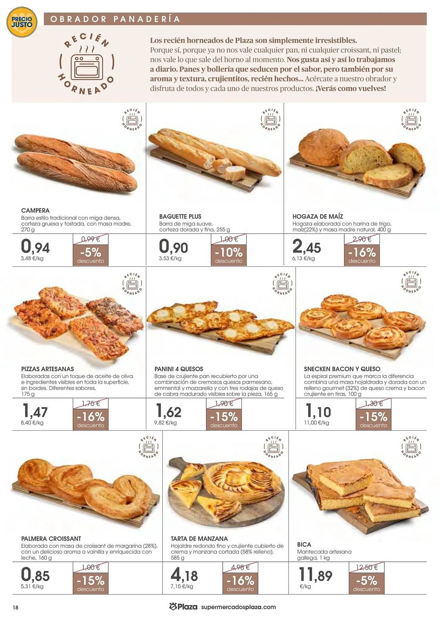 Catálogo de Folleto Supermercados Plaza 19 de marzo al 8 de abril 2026 - Página 18