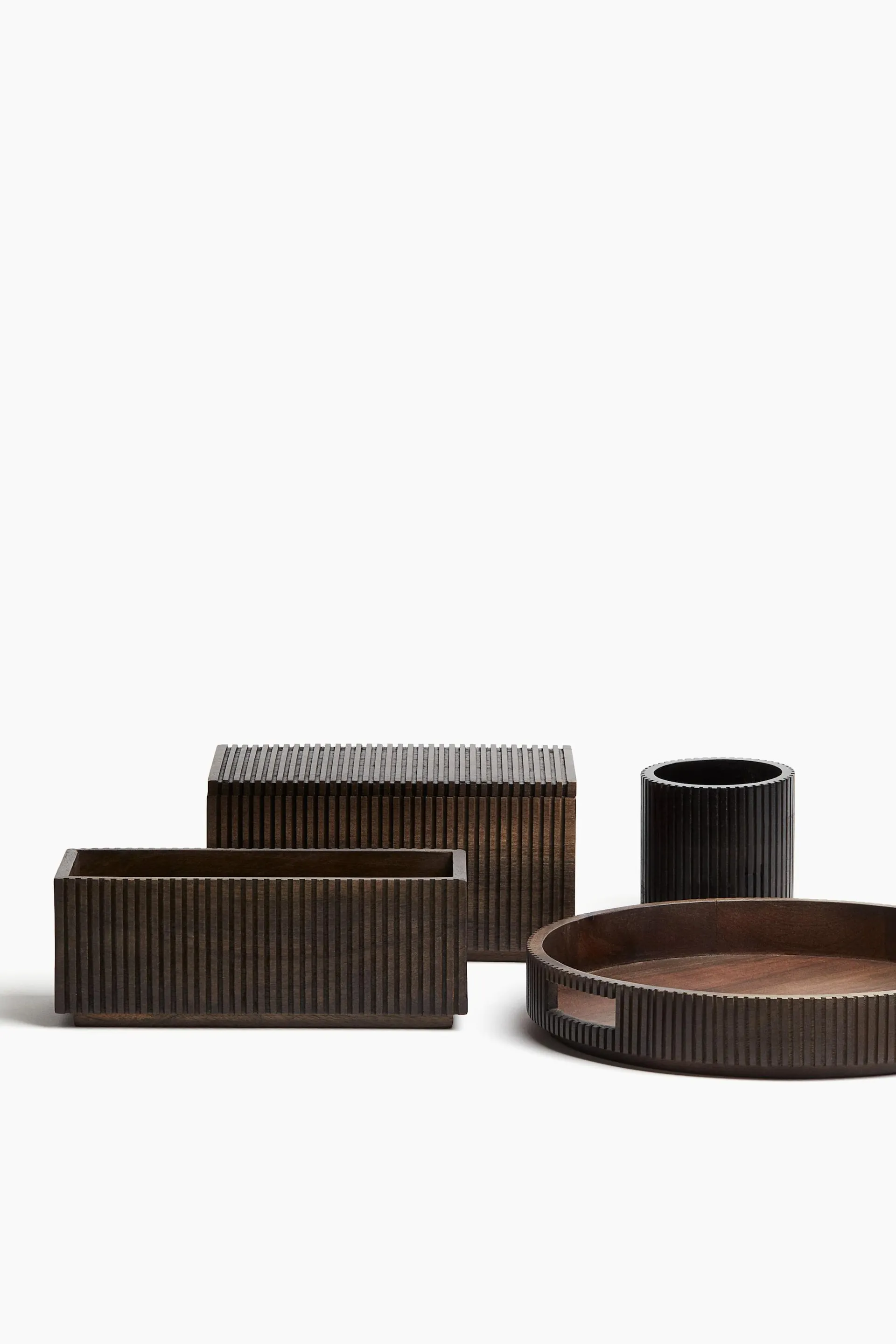 Caja de almacenaje de madera