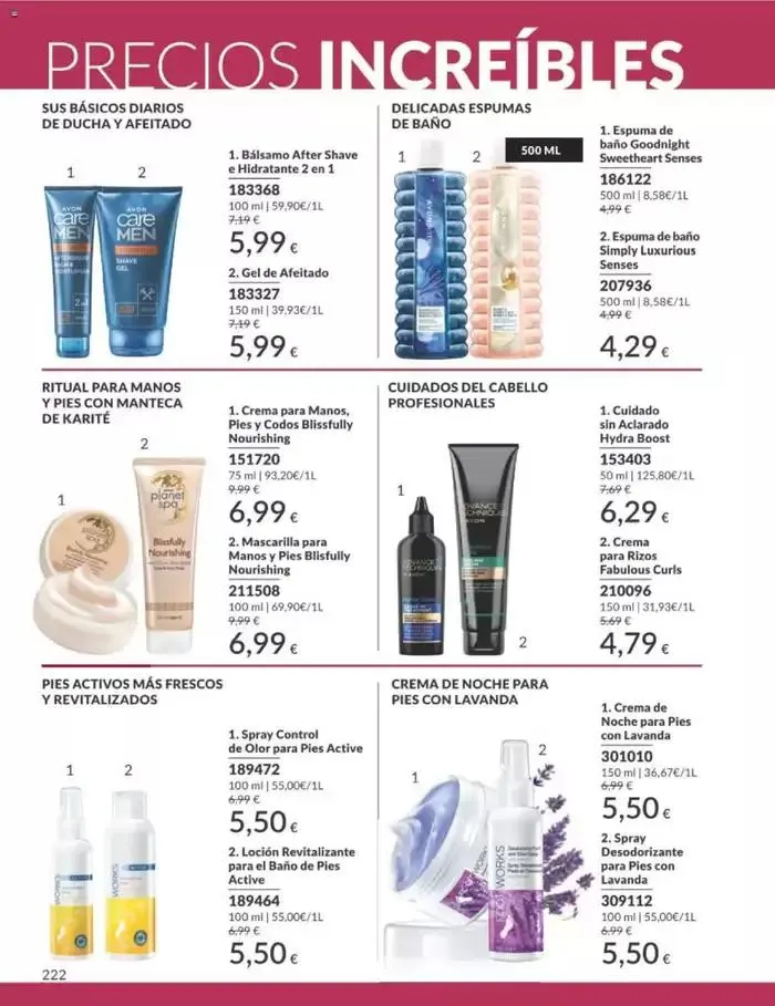 Catálogo de Catálogo AVON 1 de octubre al 31 de octubre 2024 - Página 136