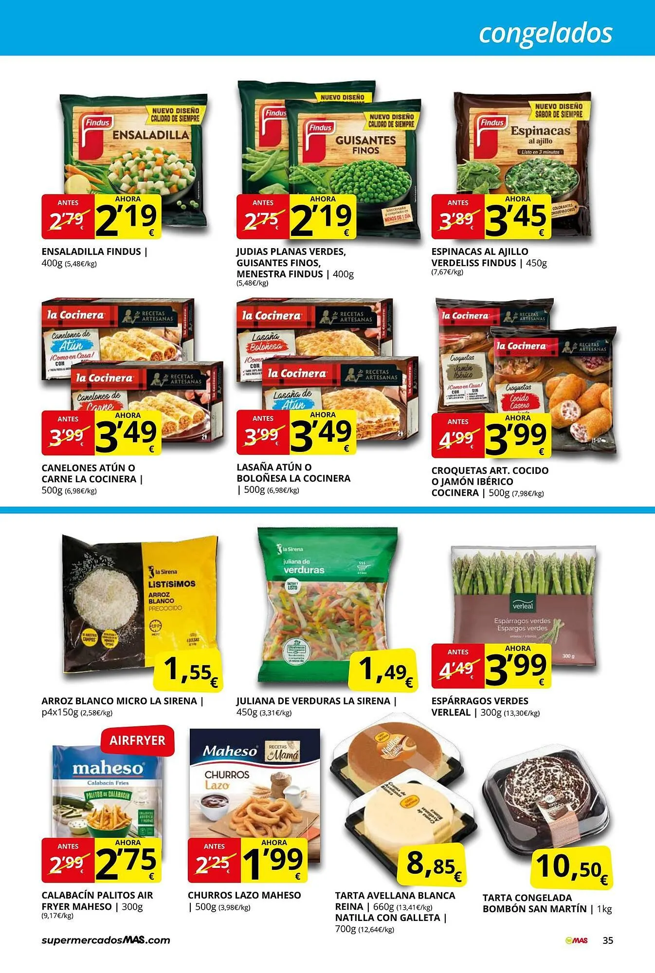 Catálogo de Folleto Supermercados MAS 29 de agosto al 30 de septiembre 2025 - Página 35