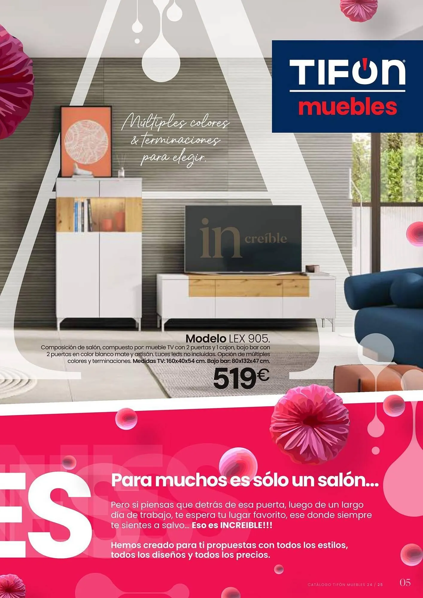 Catálogo de Folleto Tifón Hipermueble 12 de julio al 31 de mayo 2025 - Página 5