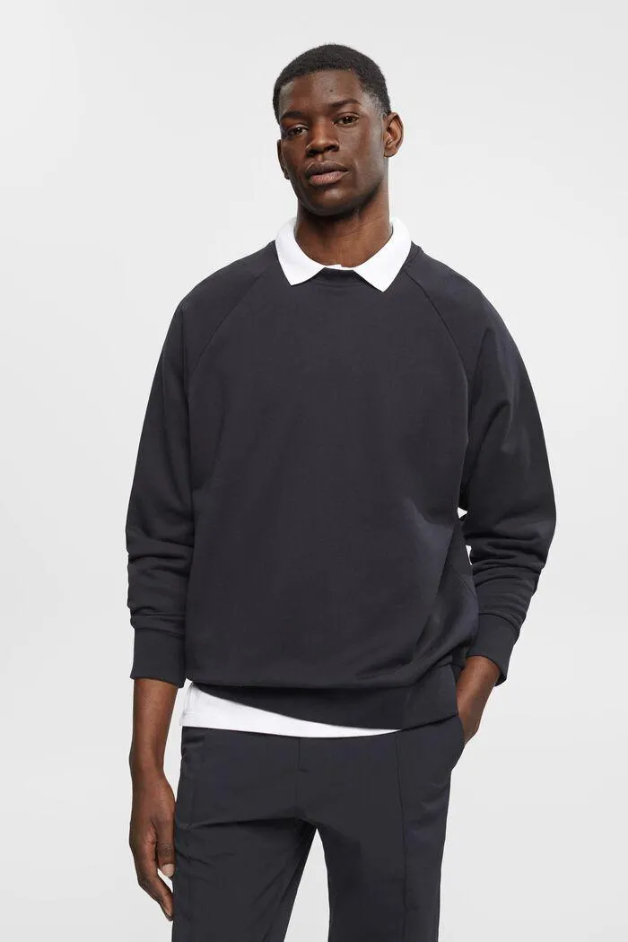 Sweat-shirt en coton de coupe Relaxed Fit