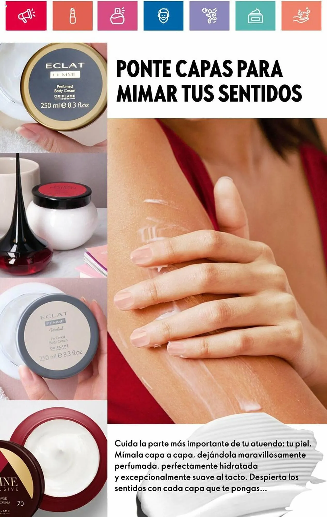 Catálogo de Folleto Oriflame 7 de mayo al 27 de mayo 2024 - Página 70