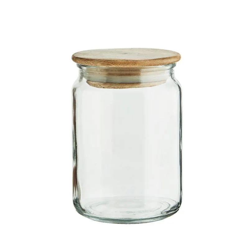Glass jar with lid Lid ø9cm