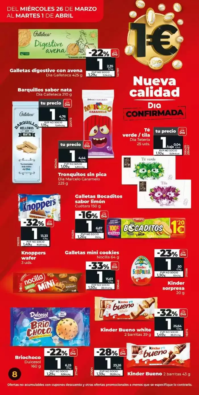 Catálogo de Gran apertura Dia del 26/03 al 01/04  26 de marzo al 1 de abril 2025 - Página 8