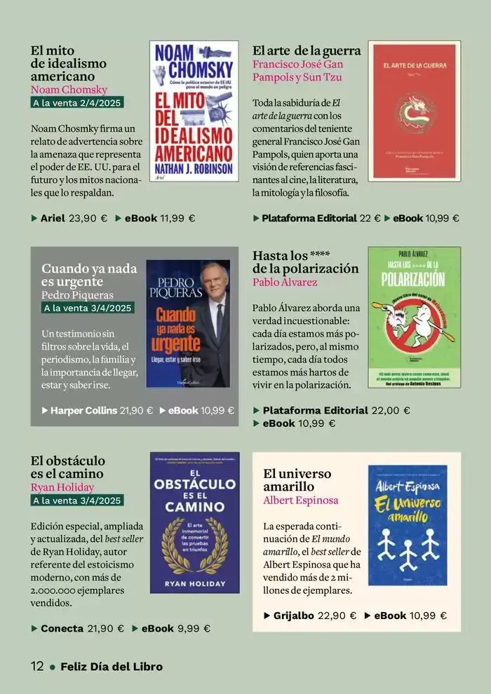 Catálogo de Día del Libro 2025 8 de abril al 22 de abril 2025 - Página 12