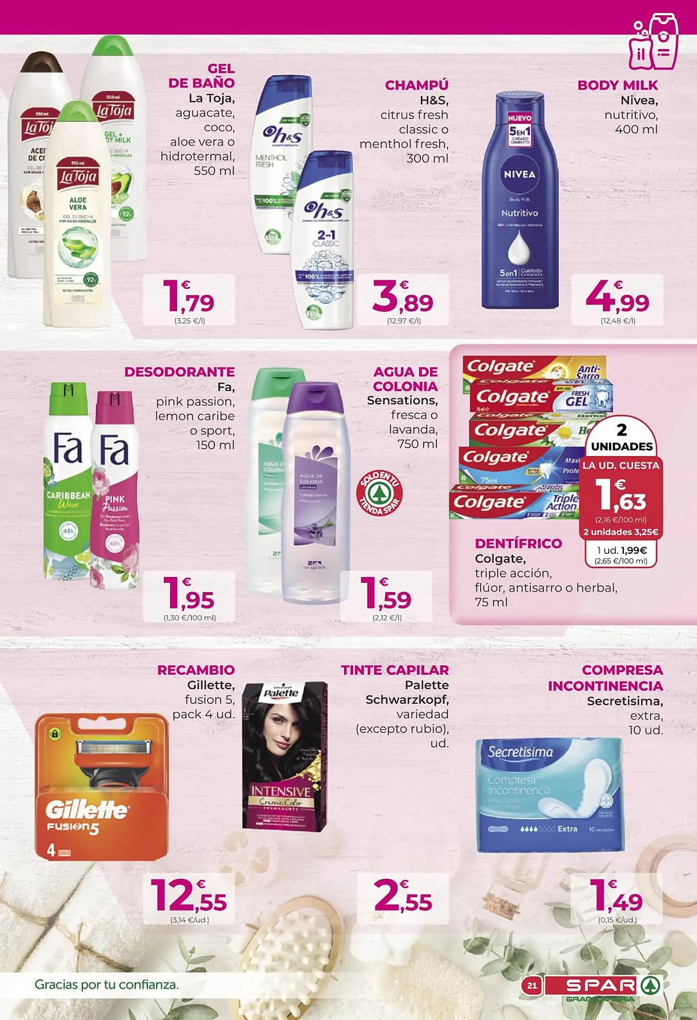 Catálogo de Folleto SPAR Gran Canaria 29 de septiembre al 12 de octubre 2023 - Página 21