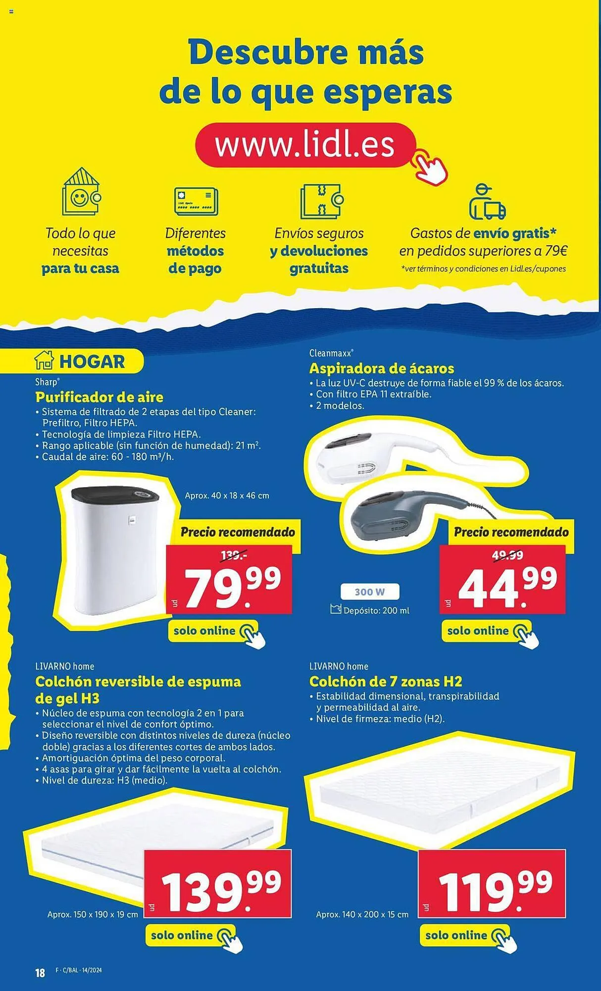 Catálogo de Folleto Lidl 1 de abril al 7 de abril 2024 - Página 44