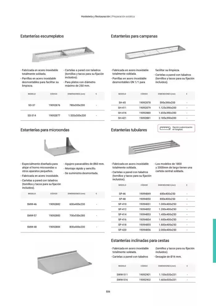 Catálogo de Catálogo Hostelería y Restauración 3 de marzo al 3 de junio 2025 - Página 507