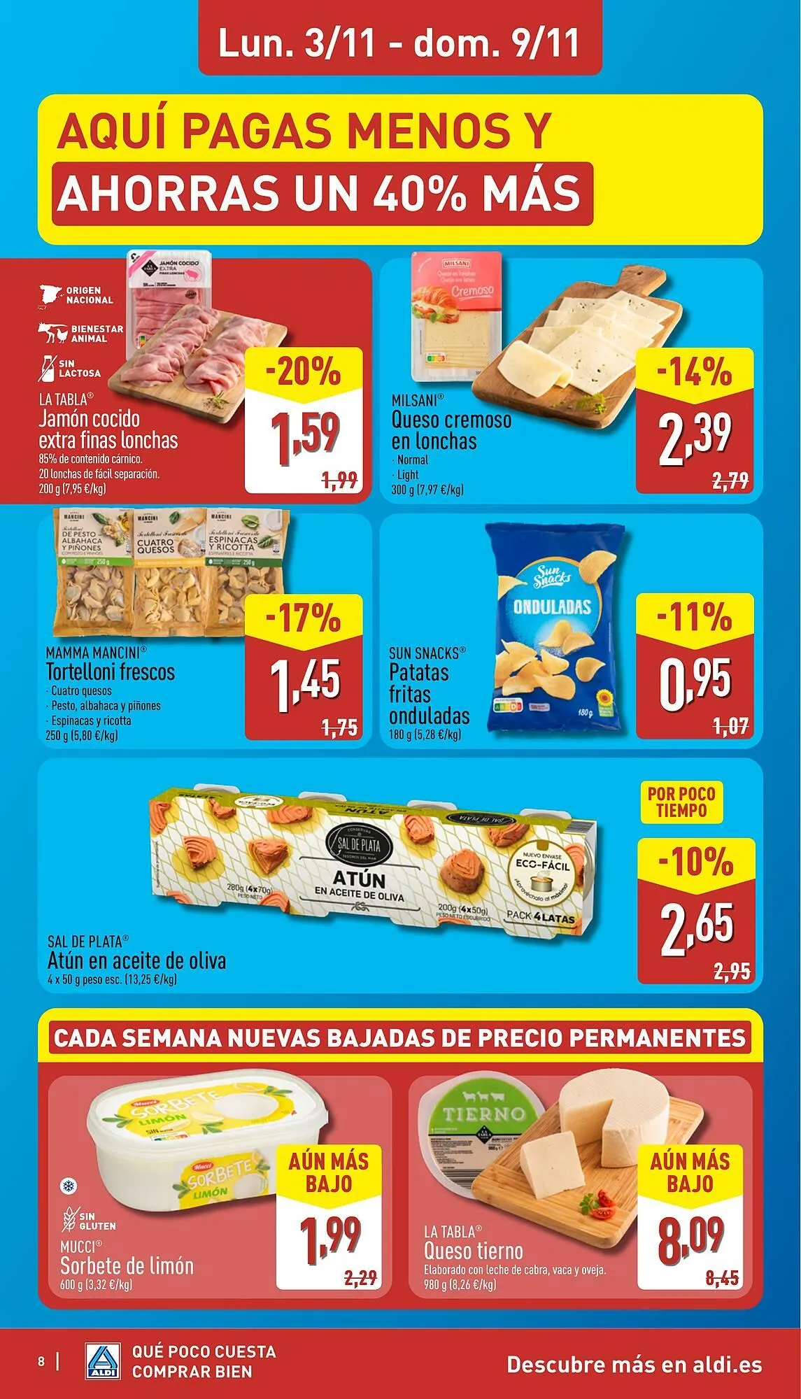 Catálogo de Folleto ALDI 3 de noviembre al 9 de noviembre 2025 - Página 8
