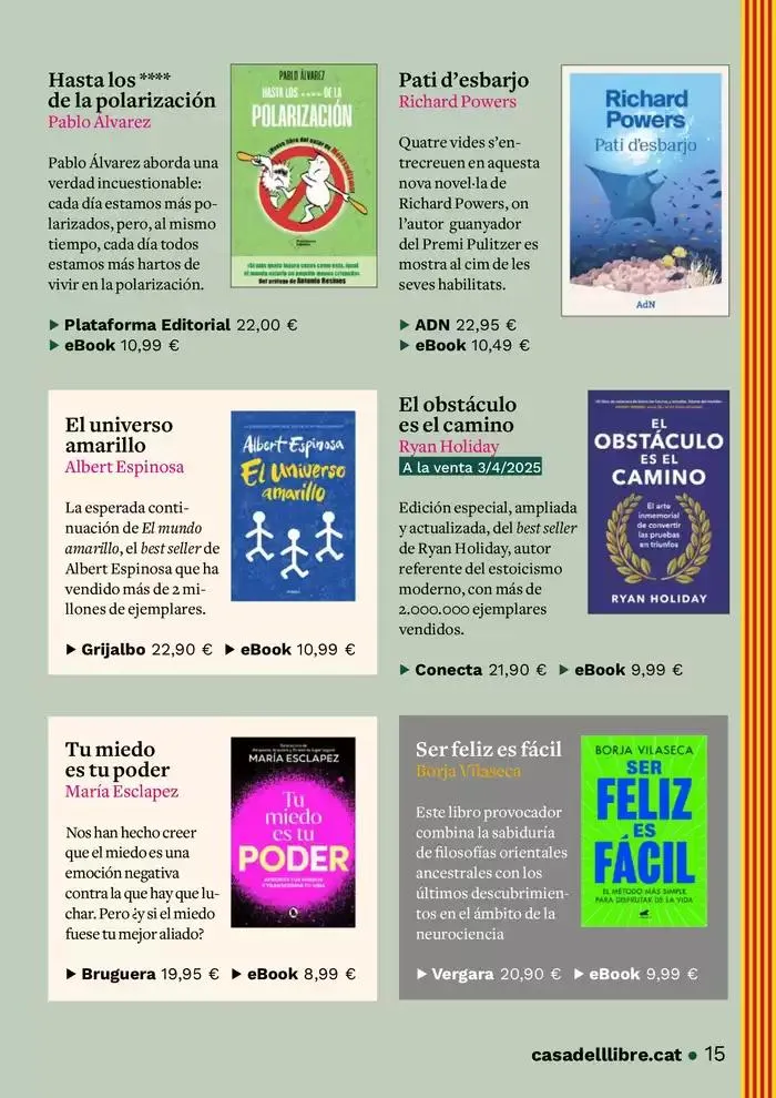 Catálogo de Sant Jordi 2025 8 de abril al 22 de abril 2025 - Página 15