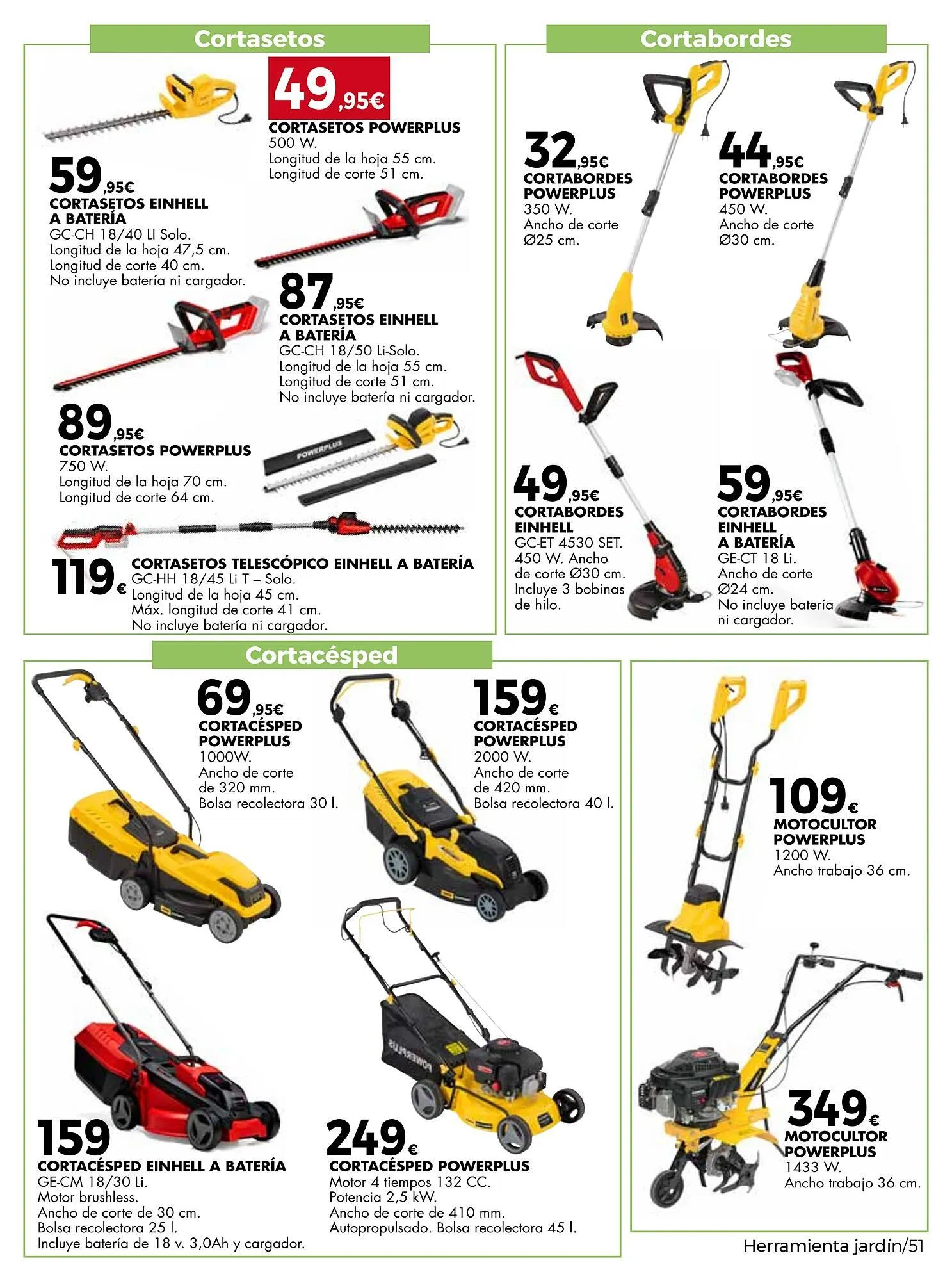 Catálogo de Folleto CMB Bricolage 6 de abril al 30 de junio 2026 - Página 51