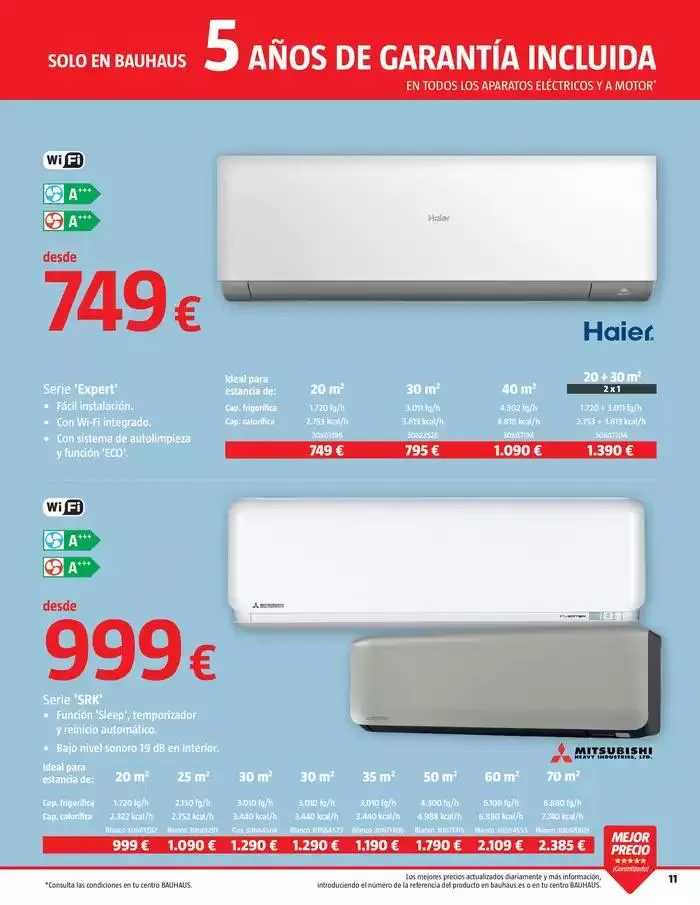 Catálogo de Clima. Soluciones de climatización  9 de abril al 9 de mayo 2025 - Página 11