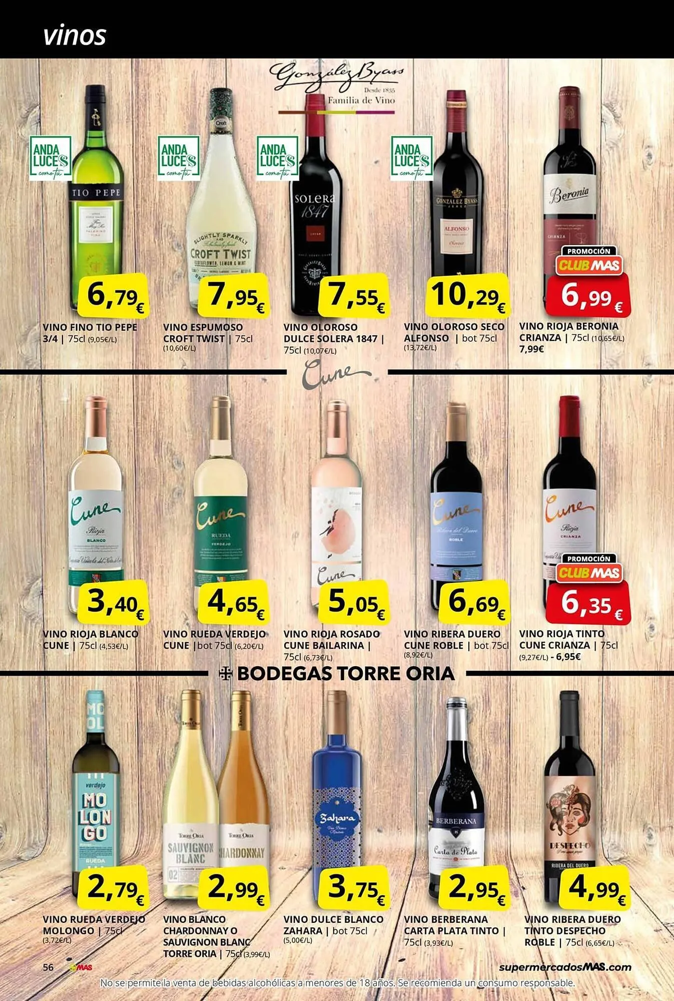 Catálogo de Folleto Supermercados MAS 31 de octubre al 30 de noviembre 2025 - Página 56