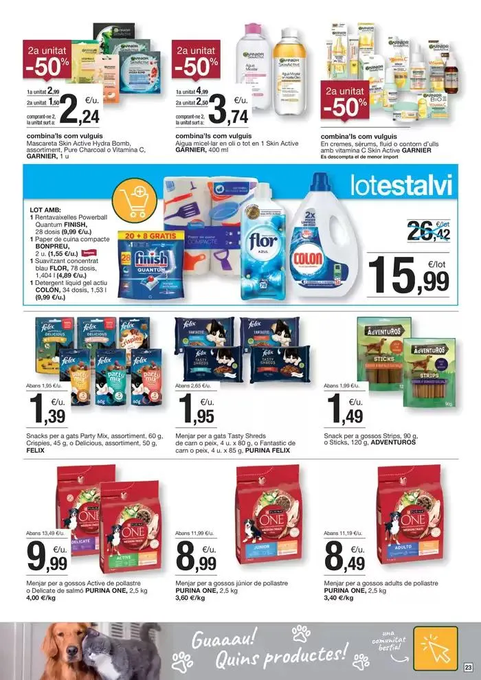 Catálogo de Ofertes vàlides del 15 al 28 d’abril 16 de abril al 28 de abril 2025 - Página 23