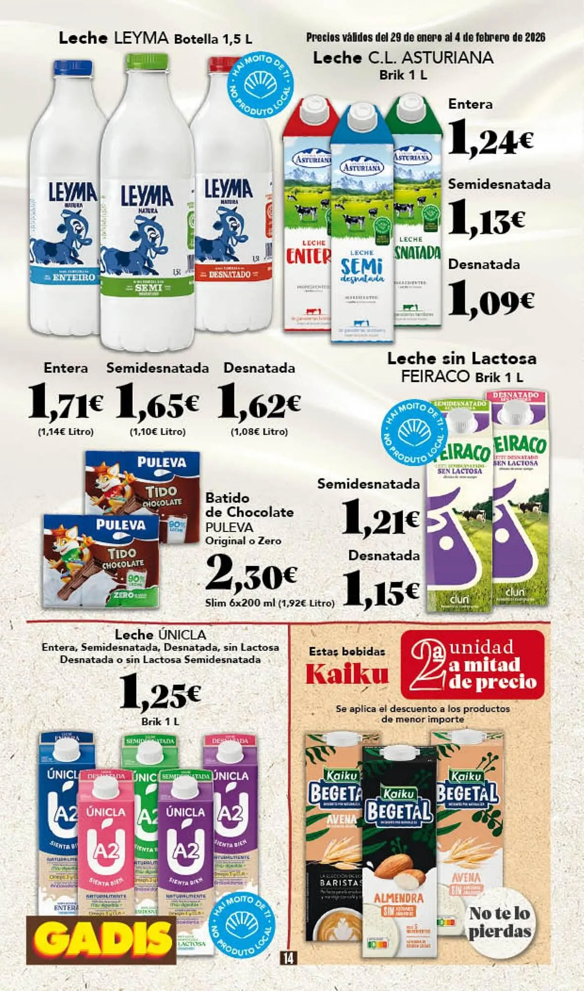 Catálogo de Folleto Gadis 29 de enero al 4 de febrero 2026 - Página 14