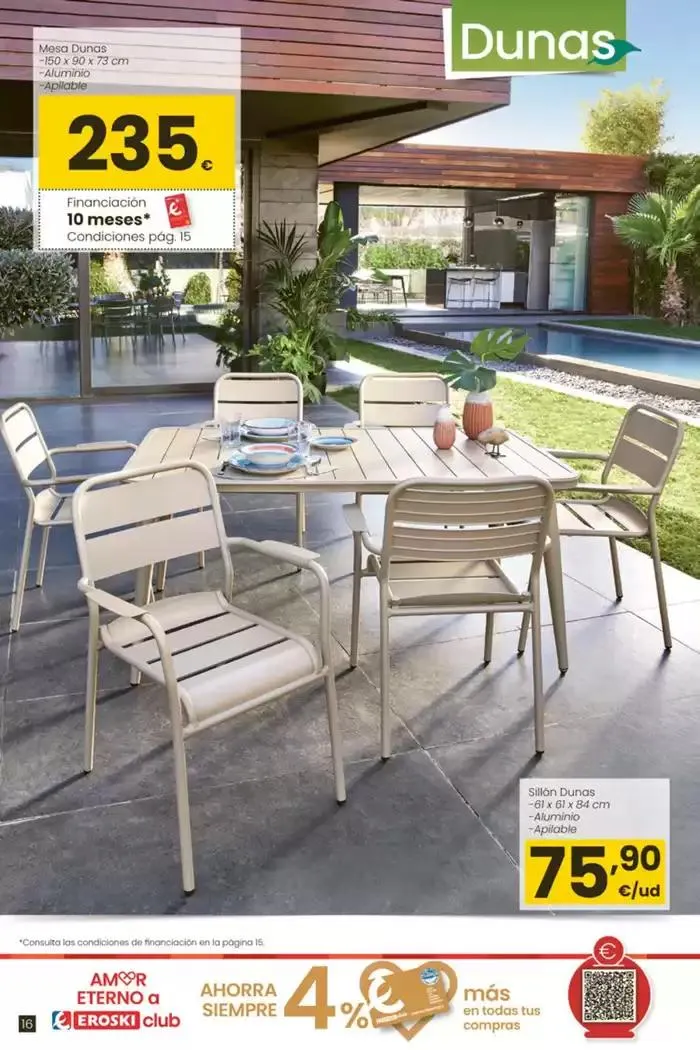 Catálogo de Terraza y jardín  3 de abril al 30 de abril 2025 - Página 16