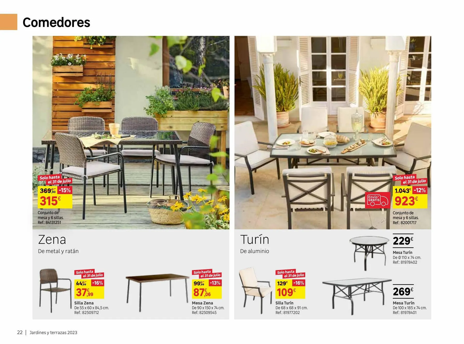 Catálogo de Folleto Leroy Merlin 9 de junio al 31 de julio 2023 - Página 22