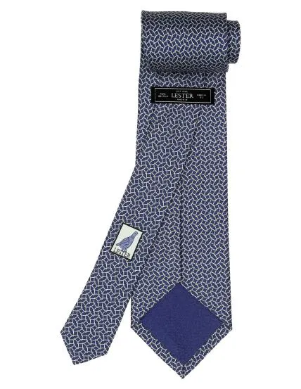 Corbata prismas Azul/azul