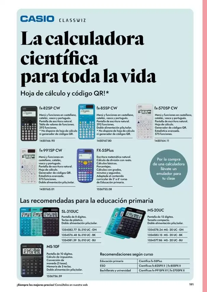 Catálogo de Catálogo Escolar 2025-2026 6 de mayo al 31 de diciembre 2026 - Página 193