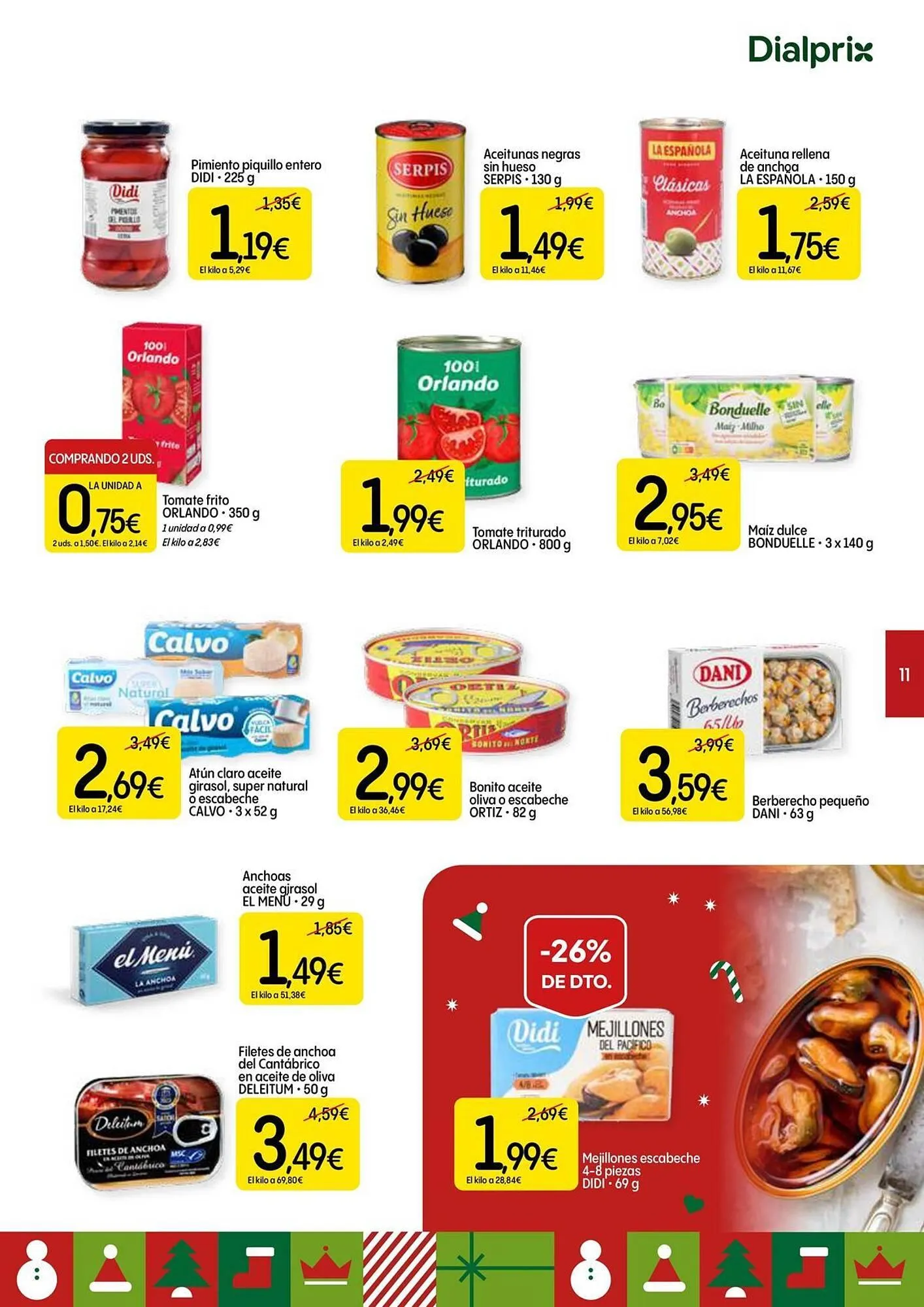 Catálogo de Folleto Dialprix 19 de diciembre al 5 de enero 2026 - Página 11