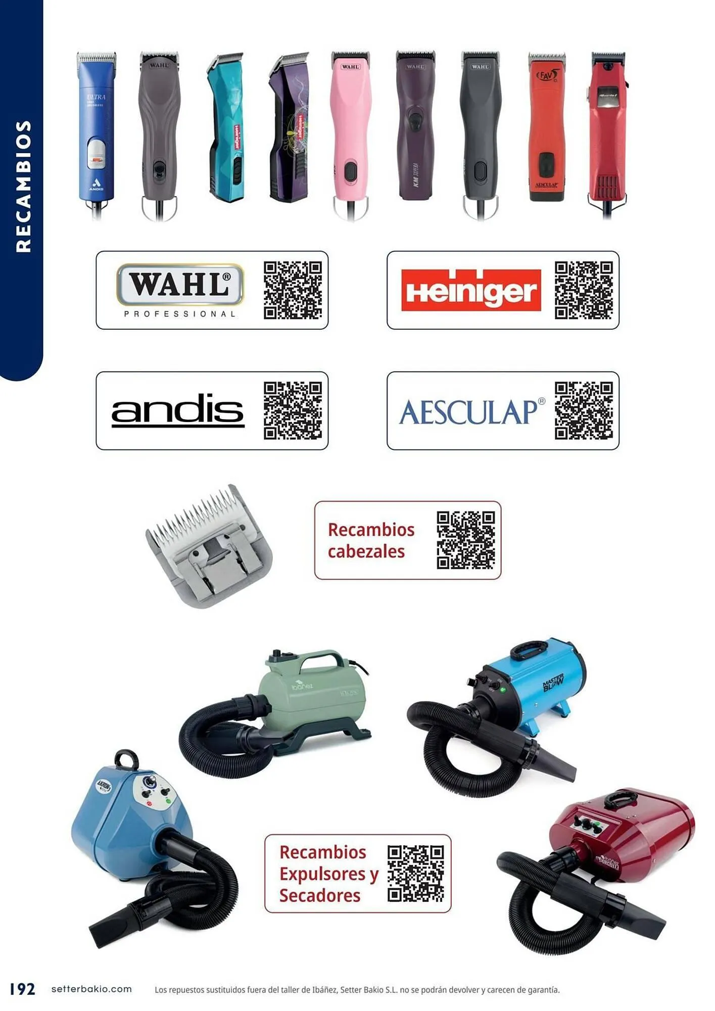 Catálogo de Folleto Setter Bakio 13 de junio al 31 de diciembre 2026 - Página 192