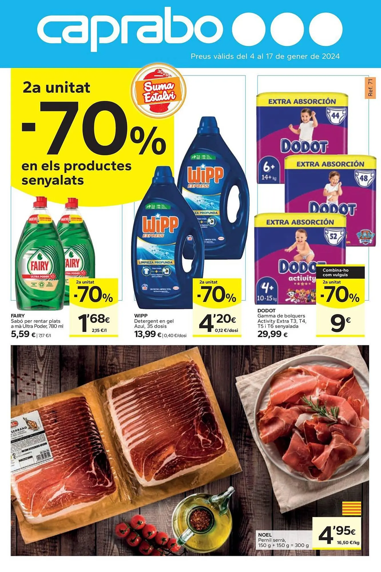 Catálogo de Folleto Caprabo 4 de enero al 17 de enero 2024 - Página 1