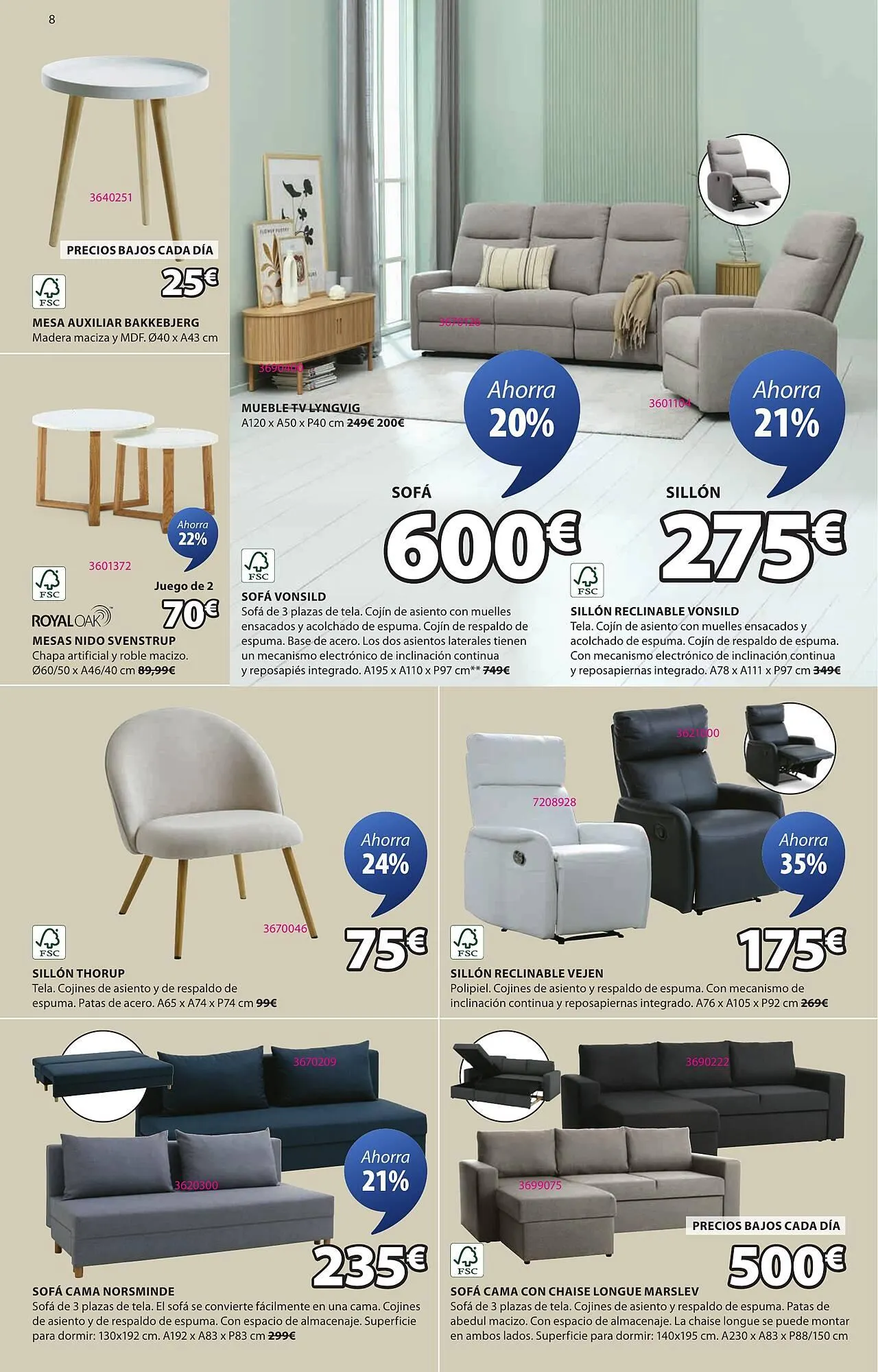 Catálogo de Folleto JYSK 1 de mayo al 11 de junio 2025 - Página 8