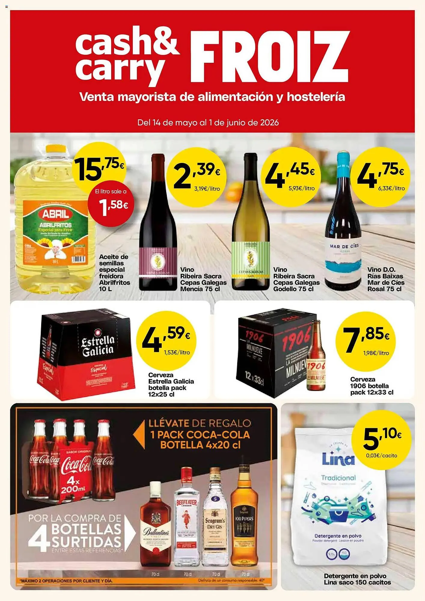 Catálogo de Folleto FROIZ 14 de mayo al 1 de junio 2026 - Página 1