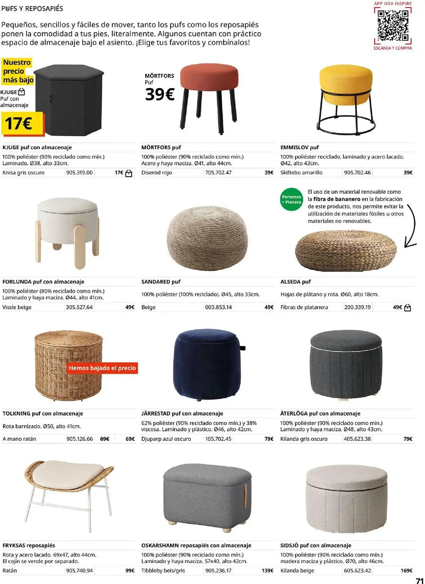 Catálogo de Folleto IKEA 10 de abril al 31 de agosto 2025 - Página 71