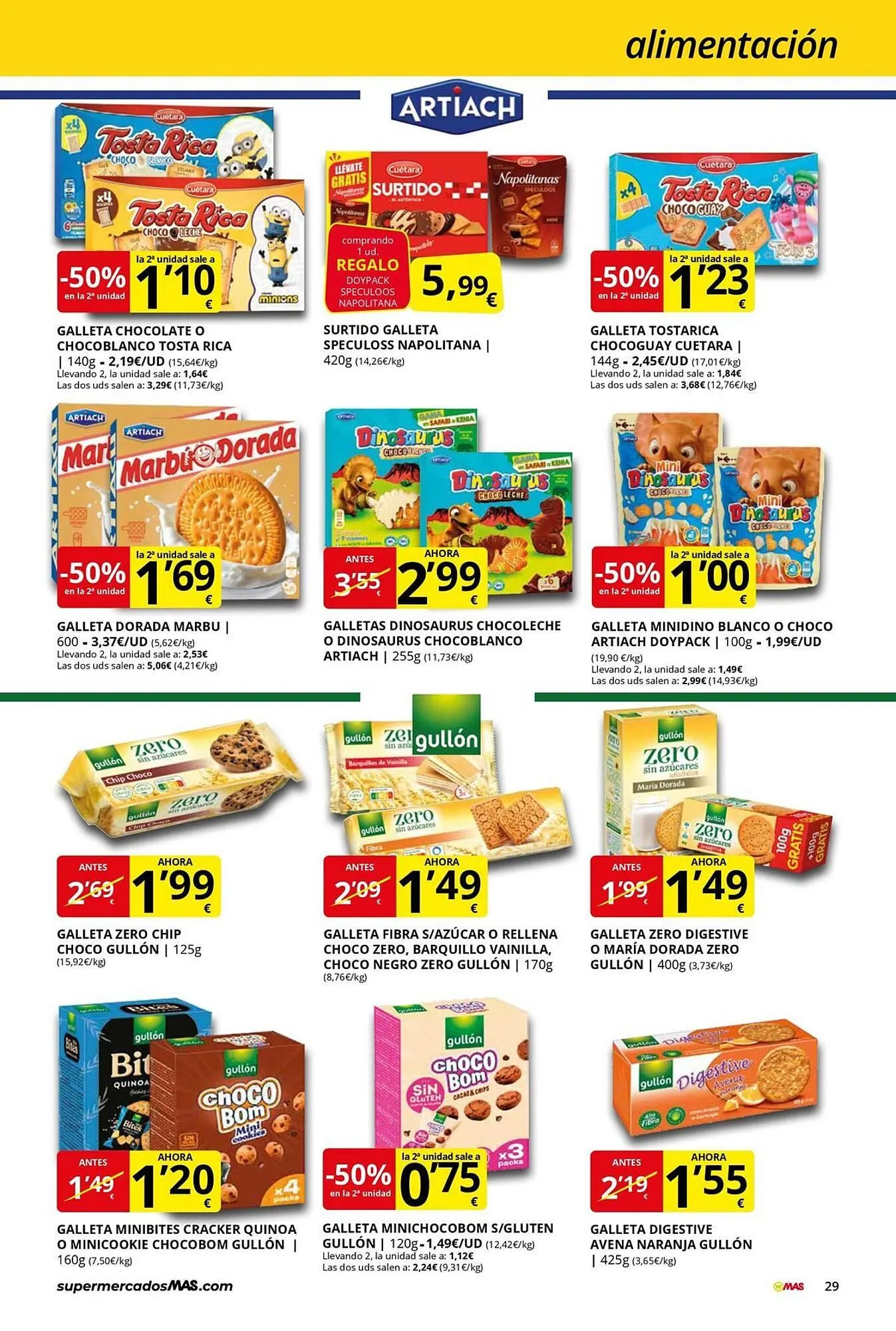 Catálogo de Folleto Supermercados MAS 31 de octubre al 30 de noviembre 2025 - Página 29