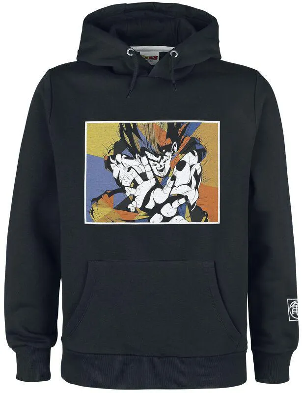 "Z - Goku Attack" Sudadera con capucha Negro de Dragon Ball
