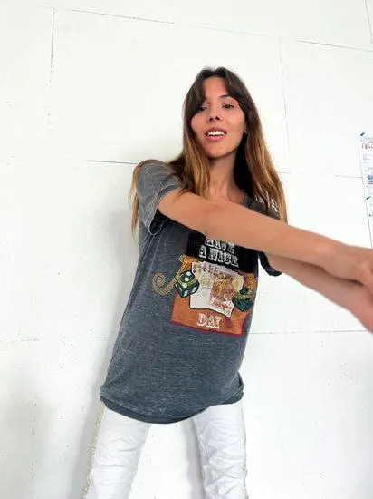 Tra Ling Chance Grey - Camiseta