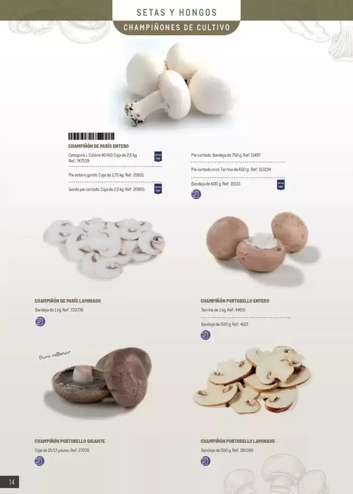 Catálogo de TRUFAS Y SETAS - CANARIAS 2 de enero al 28 de febrero 2025 - Página 14