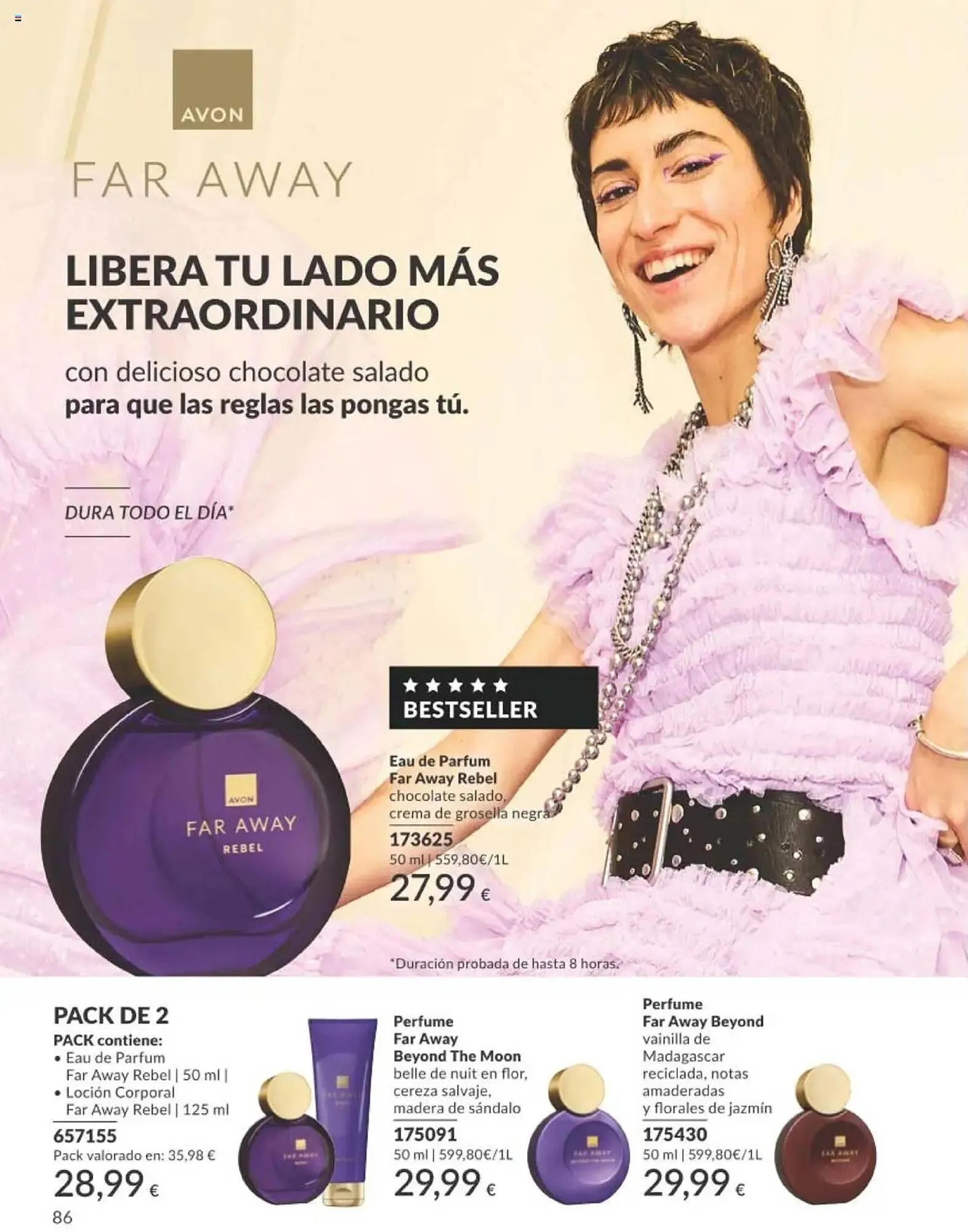 Catálogo de Folleto AVON 1 de agosto al 31 de agosto 2025 - Página 86