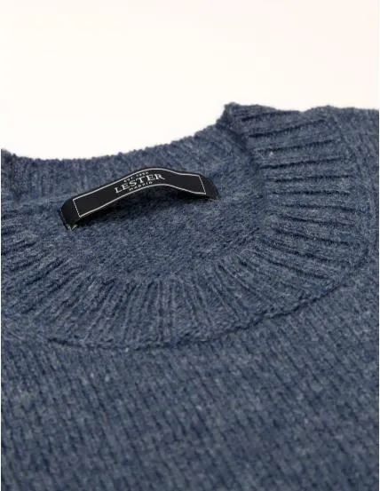 Jersey shetland caja Azul