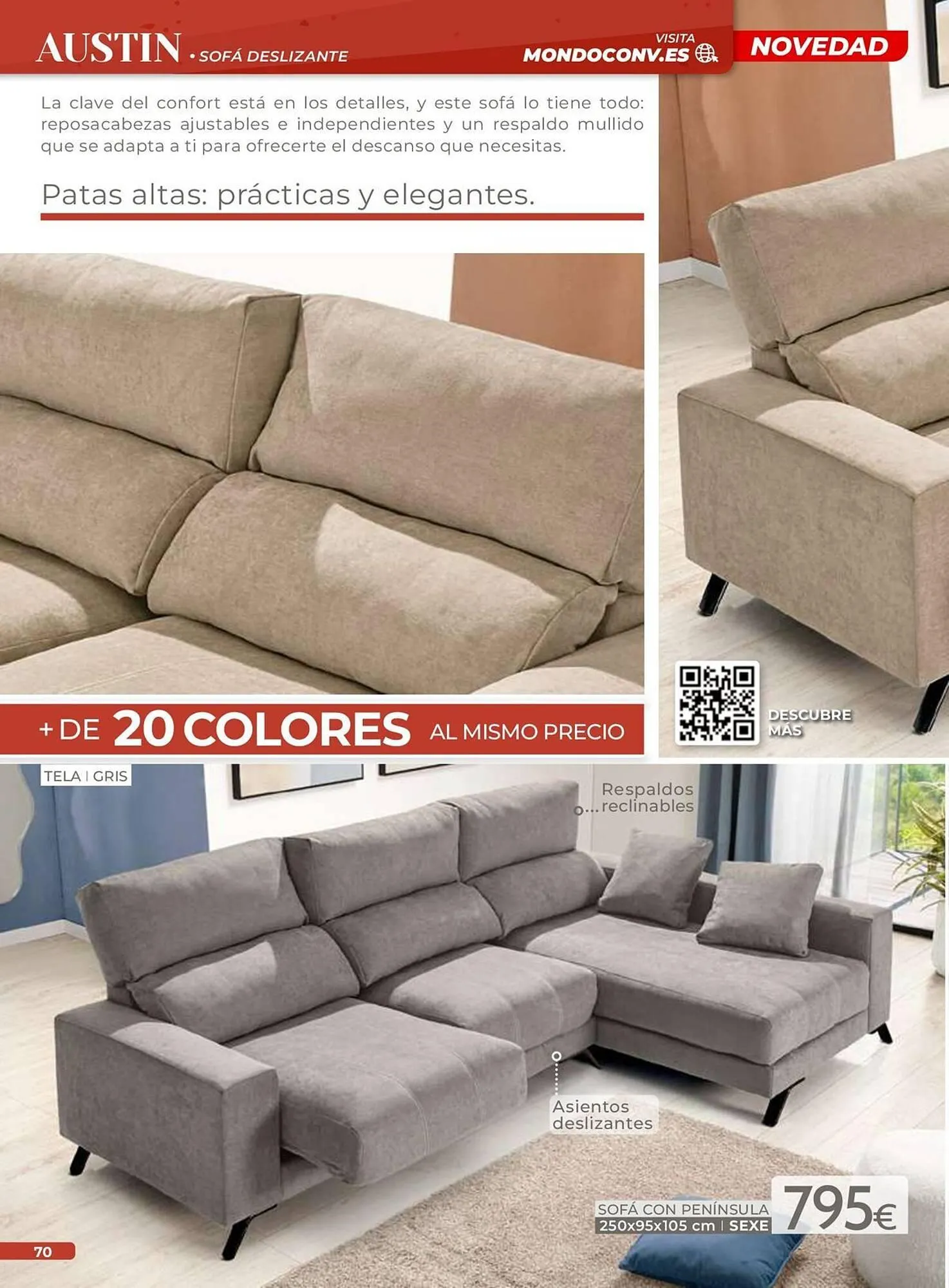 Catálogo de Catálogo Mondo Convenienza 2 de octubre al 28 de febrero 2026 - Página 72