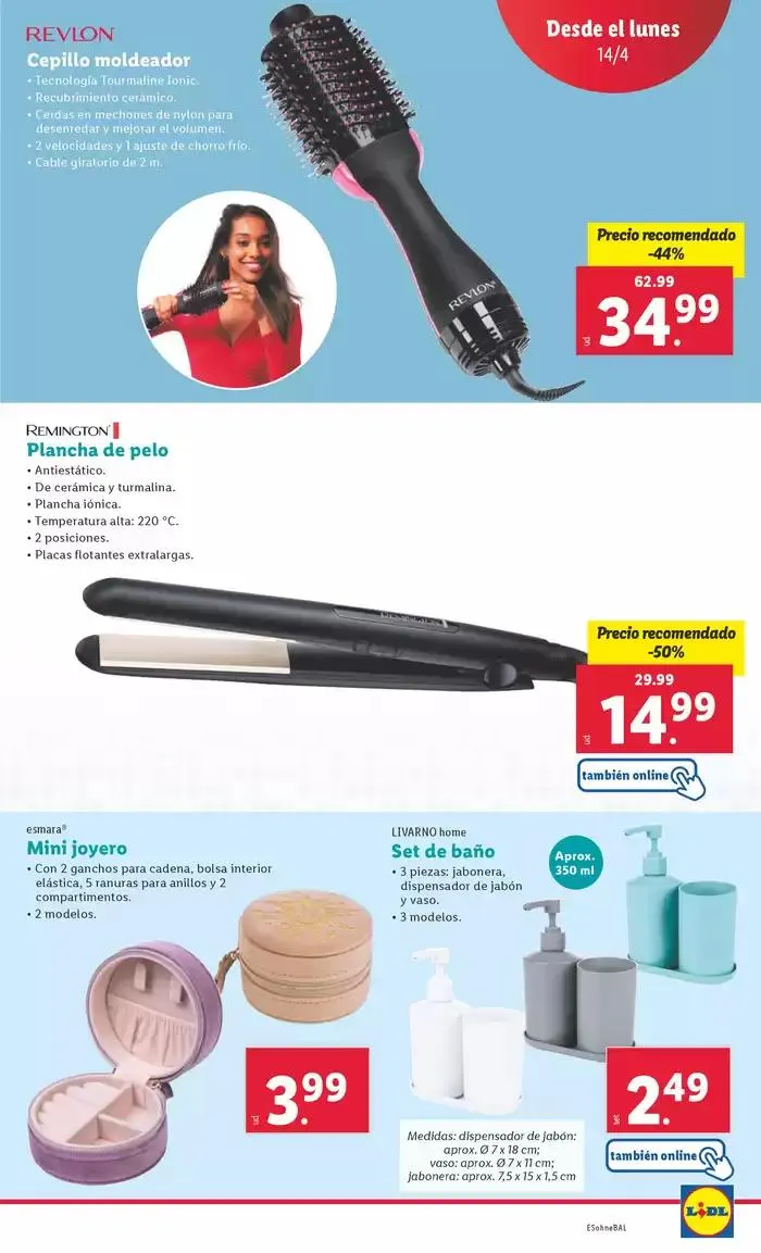 Catálogo de ¡Bazar Lidl! Ofertas válidas del 14/04 al 20/04 14 de abril al 20 de abril 2025 - Página 11