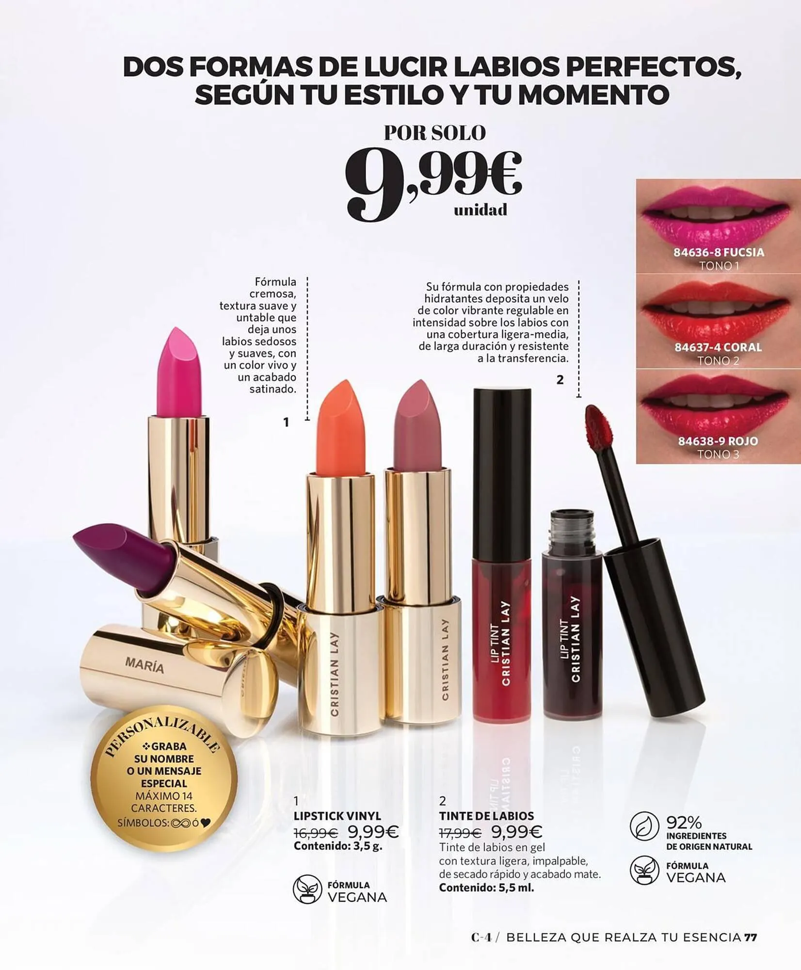 Catálogo de Catálogo Cristian Lay 2 de marzo al 22 de marzo 2026 - Página 77