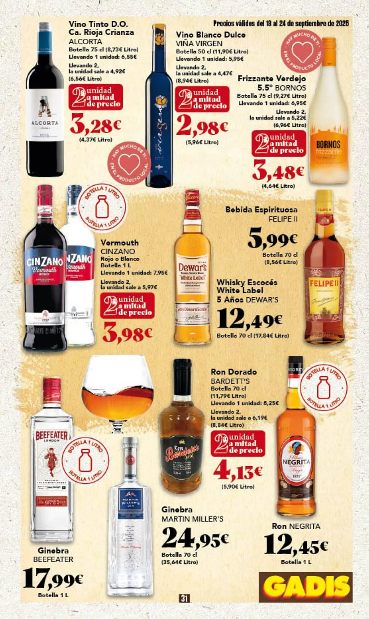 Catálogo de Folleto Gadis 18 de septiembre al 24 de septiembre 2025 - Página 31